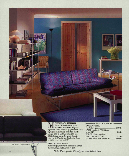 Moment — catalogue d'archives 1988